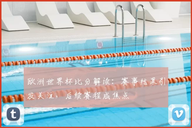 欧洲世界杯比分解读：赛事结果引发关注，后续赛程成焦点