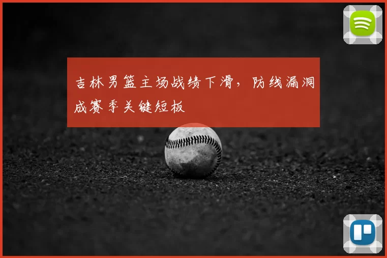 吉林男篮主场战绩下滑,防线漏洞成赛季关键短板